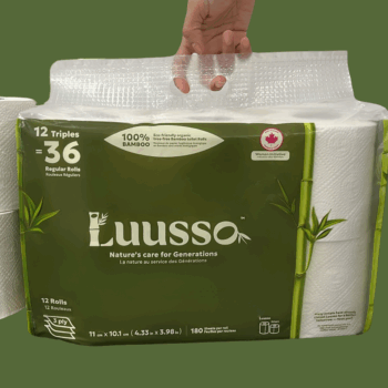 Luusso Premium Bamboo Toilet Paper