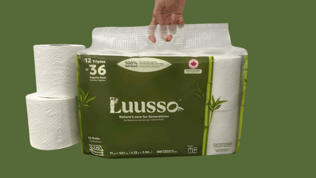 Luusso Premium Bamboo Toilet Paper